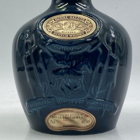 シーバス ブラザーズ ロイヤルサルート 21年 青陶器 700ml 40% Chivas Brothers ROYAL SALUTE スコッチウイスキー【X4】