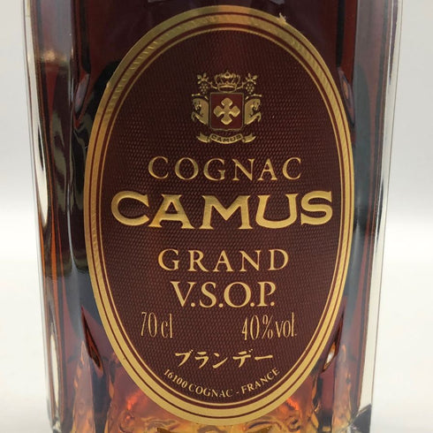 カミュ グランド VSOP クリアボトル 700ml 40% CAMUS GRAND コニャック【W4】