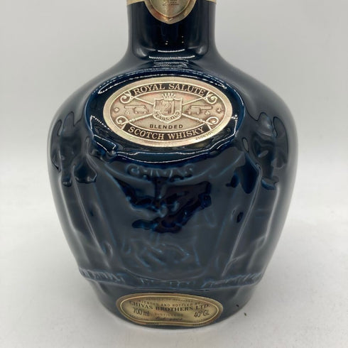 シーバス ブラザーズ ロイヤルサルート 21年 青陶器 700ml 40% Chivas Brothers ROYAL SALUTE 1319g【G2】