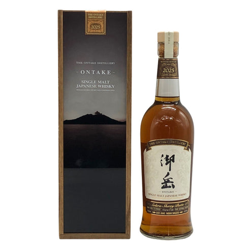 東京都限定◆西酒造 御岳 2025 シングルモルト ソラレ シェリー バット 700ml 43% ONTAKE SINGLE MALT 【O0】