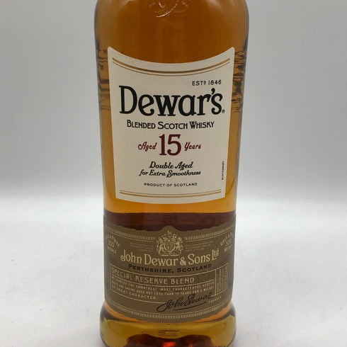 デュワーズ 15年 ダブルエイジド 750ml 40% Dewars スコッチウイスキー【S2】