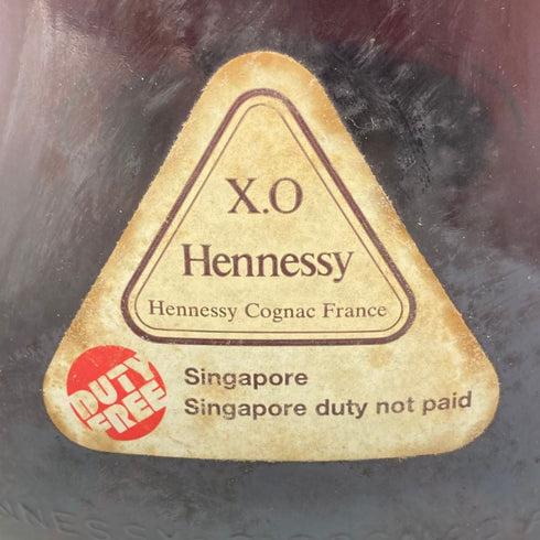 ヘネシー XO 金キャップ クリアボトル 1000ml Hennessy 【J4】