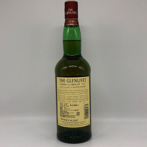 グレンリベット 12年 旧ボトル 700ml 40% THE GLENLIVET スコッチウイスキー【W0】