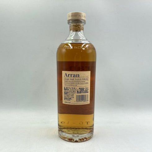 アラン 10年 ノンチルフィルタード 700ml 46% Arran スコッチウイスキー【E】