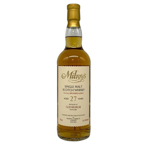 グレンバーギー1995 27年 700ml 52.3% ミルロイズ ヴィンテージ リザーブ Glenburgie スコッチウイスキー【Q4】