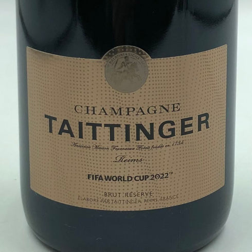 テタンジェ ブリュット レゼルヴ FIFAボトル 2022 750ml 12.5% TAITTINGER BRUT シャンパン【R4】