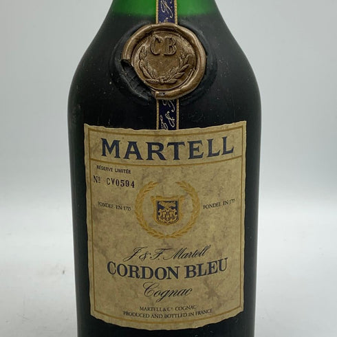マーテル コルドン ブルー 旧 グリーンボトル 700ml 40% MARTELL ブランデー【V0】