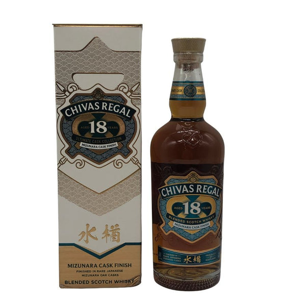 シーバスリーガル 18年 ミズナラ カスクフィニッシュ 700ml 40% CHIVAS REGAL MIZUNARA CASK FINISH スコッチウイスキー【O2】
