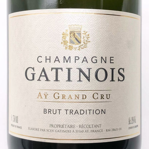 ガティノワ アイ グランクリュ ブリュット トラディション 2023 750ml 12% GATINOIS CHAMPAGNE GRAND CRU AY TRADITION BRUT シャンパン【O1】