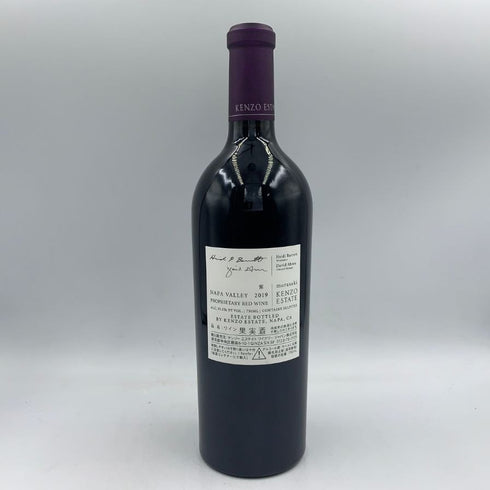 ケンゾー エステート murasaki 紫 2019 750ml 15.2% KENZO ESTATE カリフォルニアワイン【O4】