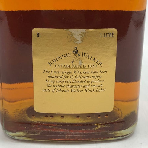 ジョニーウォーカー ブラックラベル 12年 エクストラ スペシャル 1000ml Johnnie Walker BLACK LABEL EXTRA SPECIAL スコッチウイスキー【G1】