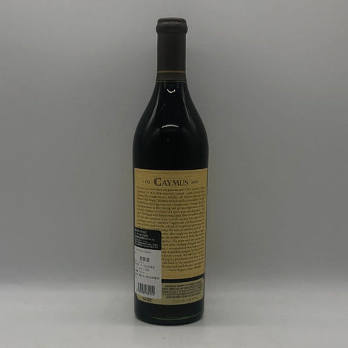 ケイマス ヴィンヤーズ カベルネ ソーヴィニョン 2022 50周年記念ボトル 750ml 14.6% CAYMUS VINEYARDS カリフォルニアワイン【D3】