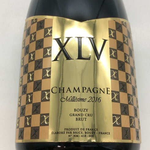 ザビエ ルイ ヴィトン ブジー グランクリュ ブリュット ミレジメ 2016 12% 750ml XAVIER LOUIS VUITTOV BOUZY Grand Cru Brut Millesime シャンパン【S0】