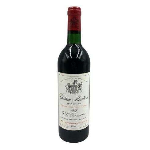シャトーモンローズ 1983 750ml 度数表記無し Chateau Montrose ボルドーワイン【A4】