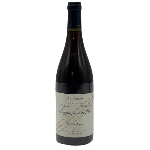小布施ワイナリー ソガ ペールエフィス ちゃぶ台ワイン 2022 750ml 12% Obuse Winery Chabudai wine 日本ワイン【L4】