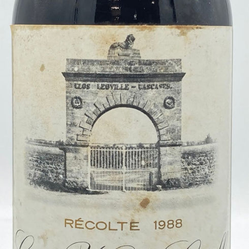 シャトー レオヴィル ラスカーズ サン ジュリアン 1988 375ml 13% Chateau Leoville Las Cases ボルドーワイン【S2】