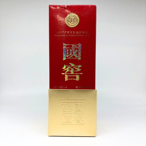國窖 グオジャオ 濾州老窖國窖 沈香型白酒 1573 500ml 52% 2018年9月20日 GUOJIAO 中国酒1523g【I】