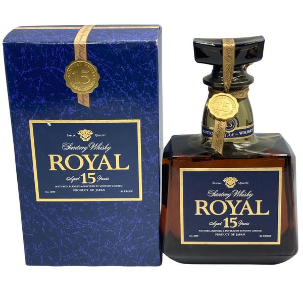 東京都限定◆サントリーローヤル 15年 ブルーラベル 700ml 43% SUNTORY WHISKY ROYAL 【M1】