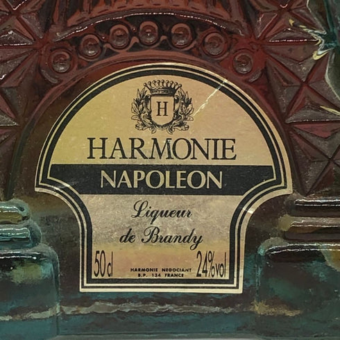 ハーモニー ナポレオン エッフェル塔 クリアボトル 500ml 24% HARMONIE NAPOLEON ブランデー【K1】