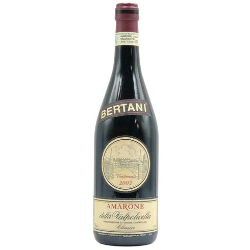 ベルターニ アマローネ デッラ ヴァルポリチェッラ クラッシコ 2003 750ml 15% Bertani Amarone della Valpolicella Classico イタリアワイン【F3】