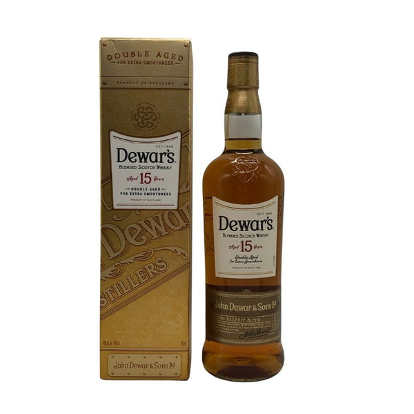 デュワーズ 15年 ダブルエイジド 750ml 40% Dewars スコッチウイスキー【G1】