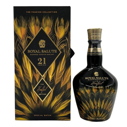 ロイヤル サルート 21年 ファッション コレクション ハリス リード エディション イエロー 40% 700ml Royal Salute 21yo The Fashion Collection Harris Reed スコッチウイスキー1411g【F0】