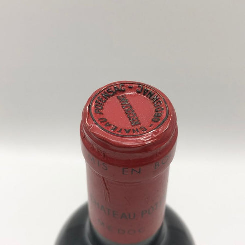シャトー ポタンサック メドック 1995 750ml 13% Château Potensac ボルドーワイン【A4】