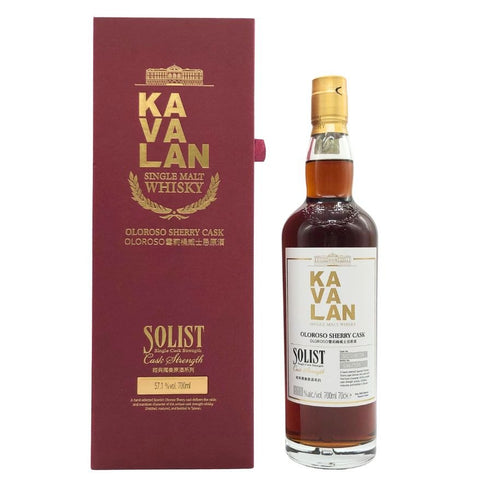 カバラン ソリスト オロロソシェリーカスク シングルモルトウイスキー 700ml 57.1% Kavalan Solist ウイスキー【J】