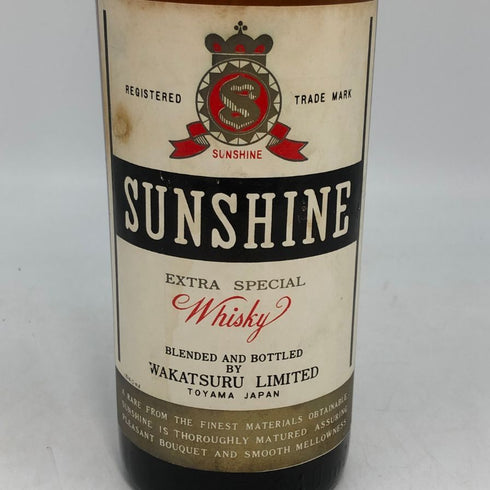東京都限定◆若鶴酒造 サンシャイン ウイスキー エクストラ スペシャル 2級表記 640ml 37% SUN SHINE EXTRA SPECIAL 【O0】
