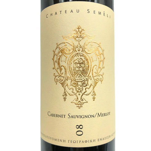 シャトー セメリ カベルネソーヴィニヨン メルロー 2008 750ml 13% Chateau Semeli Cabernet Sauvignon ボルドーワイン【A4】