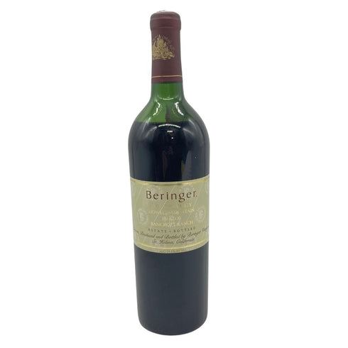 ベリンジャー ヴィンヤード バンクロフト ランチ ハウエル マウンテン メルロー ナパヴァレー 1993 750ml 14.5% Beringer Bancroft Ranch Merlot Howell Mountain Napa Valley【SKU】