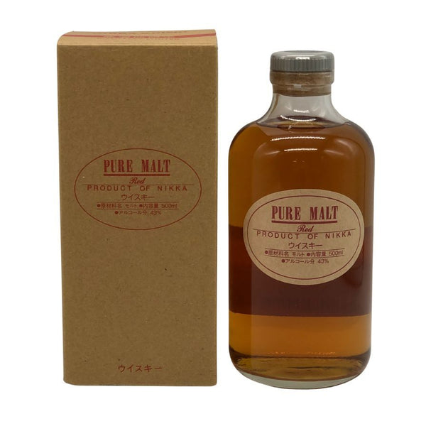 東京都限定◆ニッカウイスキー ピュアモルト 蒸留所限定 レッド 500ml 43% NIKKA WHISKY PURE MALT 【M4】