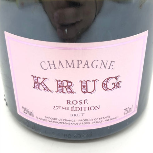 クリュッグ ロゼ 750ml 12.5% KRUG ROSE 【G4】