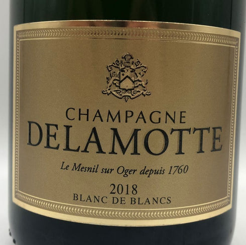 ドゥラモット ブリュット ブラン ド ブラン ミレジメ 2018 750ml 12% DELAMOTTE BRUT Blanc de Blancs Millesime シャンパン【Z1】