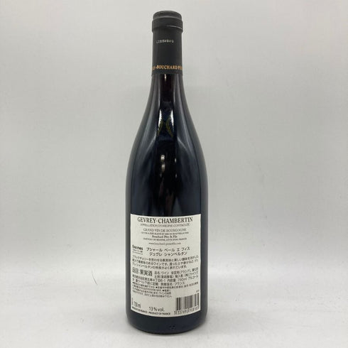 ブシャール ペール エ フィス ジュヴレ シャンベルタン 2018 750ml 13% BOUCHARD PERE ET FILS GEVREY CHAMBERTIN 【O1】