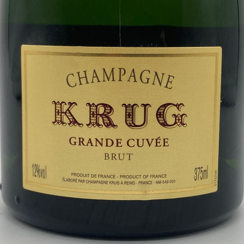 クリュッグ 白 375ml 12% KRUG シャンパン【X4】