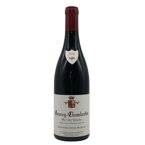 ドメーヌ ドニ モルテ ジュヴレ シャンベルタン メ サンク テロワール 2016 750ml 13% Dom. Denis Mortet Gevrey Chambertin Mes Cinq Terroirs ブルゴーニュワイン【J4】