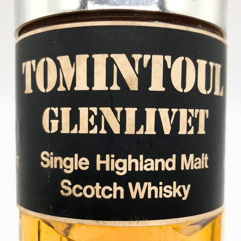 トミントール グレンリベット ウィスキー特級 43% 750ml TOMINTOUL GLENLIVET スコッチウイスキー【L】