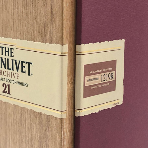 ザ グレンリベット アーカイブ 21年 700ml 43% THE GLENLIVET スコッチウイスキー【D3】