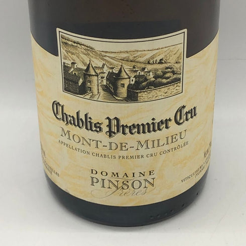 ドメーヌ パンソン シャブリ プルミエクリュ クリュ モン ド ミュリュー 2003 750ml 13% DOMAINE PINSON 白ワイン【I3】
