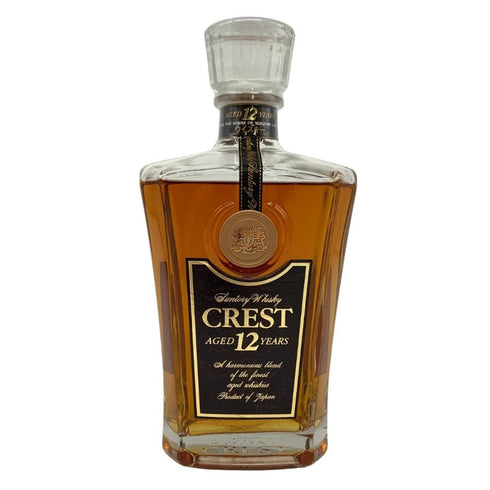 東京都限定◆サントリー クレスト 12年 向獅子マーク 700ml 43% SUNTORY 【S4】