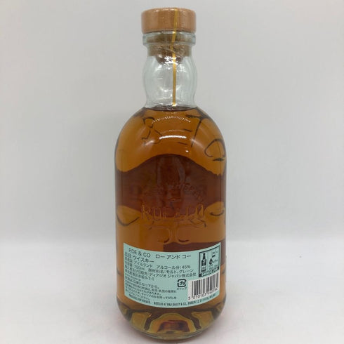 ローアンドコー アイリッシュ ウイスキー 700ml 45% ROE&CO アイリッシュウイスキー【H4】