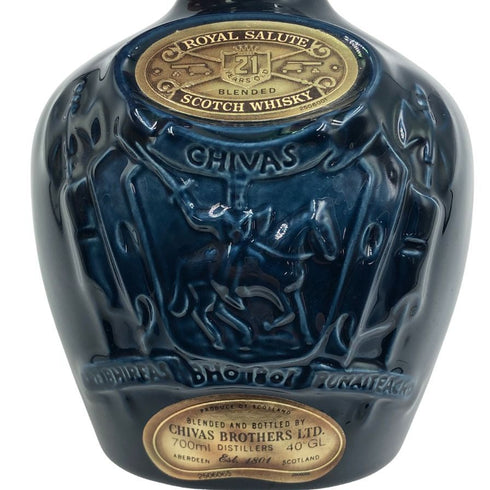 シーバス ブラザーズ ロイヤルサルート 21年 青陶器 700ml 40% Chivas Brothers ROYAL SALUTE スコッチウイスキー【D3】