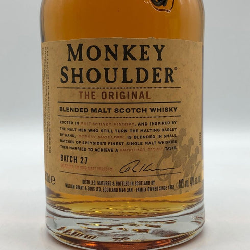 モンキーショルダー ジ オリジナル バッチ 27 700ml 40% MONKEY SHOULDER スコッチウイスキー【Q2】