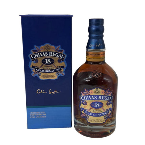 シーバスリーガル 18年 ゴールドシグネチャー 750ml 40% CHIVAS REGAL スコッチウイスキー【C1】
