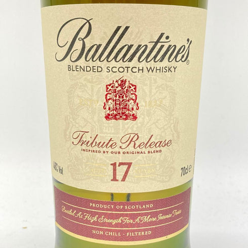 バランタイン 17年 トリビュートリリース 700ml 48% Ballantine's 【N】