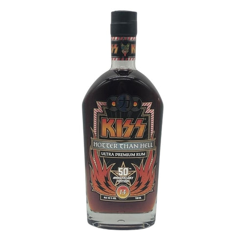 キッス ホッター ザン ヘル ウルトラ プレミアム ラム14年 700ml 45% KISS Hotter Than Hell Ultra Premium Rum Aged 14 Years ラム酒【E4】