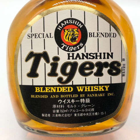 東京都限定◆三楽 ウイスキー 阪神タイガース 特級 760ml 43% SANRAKU WHISKY 【V】