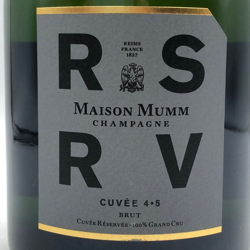 メゾン マム RSRV キュヴェ 4.5 ブリュット 12% 750ml MAISON MUMM シャンパン【K4】