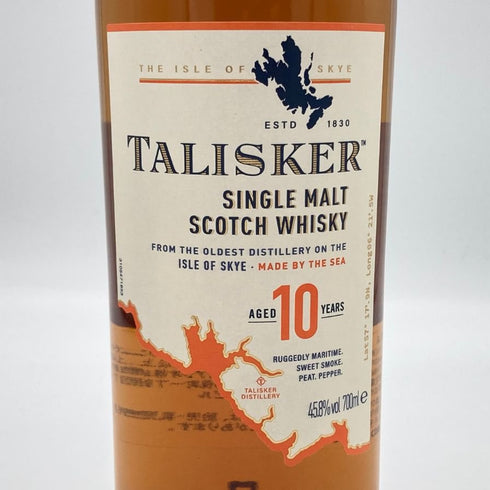 タリスカー 10年 シングルモルト 旧ボトル 700ml 45.8% TALISKER SINGLE MALT スコッチウイスキー【E】
